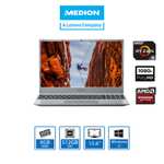 Medion Akoya E15309 15.6" FHD Laptop AMD Ryzen 5-5500U 8GB 512GB SSD Win 11 HM £322.99 delivered, using code @ ebay/laptopoutlet