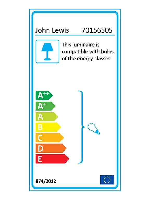 John Lewis Carlita Chandelier Ceiling Light (Teal) - £45 (Free Click & Collect) @ John Lewis & Partners
