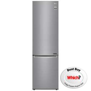 LG fridge freezer GBB72PZEFN - Steel - £580 with code @ Appliance City
