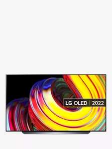 LG OLED65CS6LA (2022) OLED HDR 4K Ultra HD Smart TV, 65 inch with Freeview HD/Freesat HD & Dolby Atmos, Black w/code