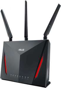 ASUS RT-AC86U AC2900 Dual Band Gigabit Gaming Router (Adaptive QoS, USB 2.0 & 3.0, MU-MIMO, supports Ai-Mesh Wifi) £98.46 @ Amazon Spain