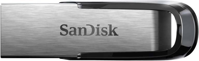 SanDisk Ultra Flair 512GB, USB 3.0, 150MB/s Read, Durable, Sleek Metal Casing, Silver/Black