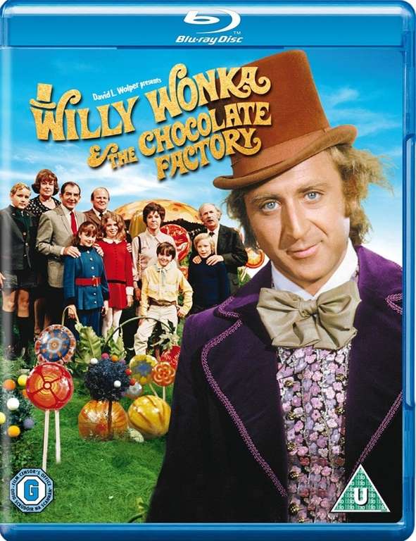 Willy Wonka & The Chocolate Factory Blu Ray (Free Click & Collect)