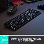 Logitech MX Keys Advanced Wireless Illuminated Keyboard for Mac, Backlit LED Keys, Bluetooth £67.31 (Like New) @ Amazon Warehouse