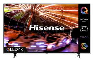 Hisense 65E7HQTUK 65 Inch QLED 4K Smart TV, 3x HDMI 2.1, Dolby Atmos, 5-year warranty