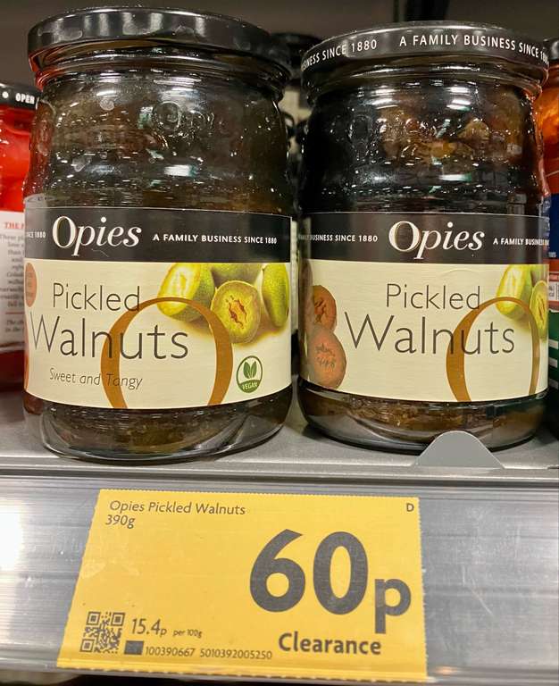 Opies Pickled Walnuts - Instore Kirkby, Liverpool