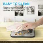 Amazon Brand - Eono Digital Kitchen Scale, Premium Stainless Steel Food Scales W/voucher - HeBen FBA