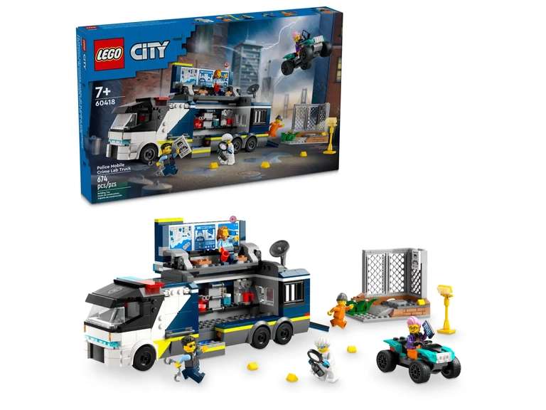 LEGO ǀ Disney Asha’s Cottage 43231 + Police Mobile Crime Lab Truck 60418 Sunbury on Thames