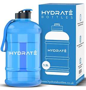 HYDRATE XL Jug 1.3 Litre Water Bottle W/Voucher - Sold by Hydrate Bottles Shop FBA
