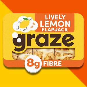 9 x Graze Lively Lemon 53g Packs £4 Delivered (Best before 7/4/22) @ Yankee Bundles