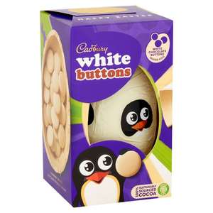 Easter Eggs Reduced e.g Cadbury White Buttons 98g Egg 75p @ Morrisons Mayo Avenue, Bradford