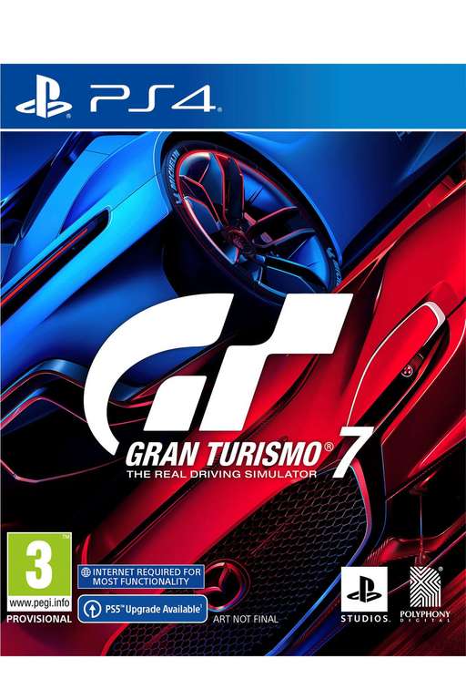 PS4: Gran Turismo 7 - £30 / £34.99 delivered @ Studio