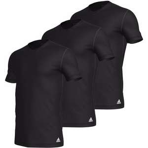Adidas 3 Pack Active Core 100% Organic Cotton V Neck Men's T Shirt (Size: S-XXL) - W/Code