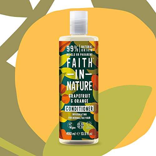 Faith In Nature Natural Grapefruit and Orange Conditioner (400ml) - £1.95 / £1.85 subscribe & save @ Amazon