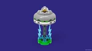 Build a LEGO UFO and take it home with you!