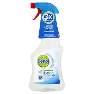 Dettol Antibacterial Surface Cleanser 500ml : £1 + Free Click & Collect @ Wilko