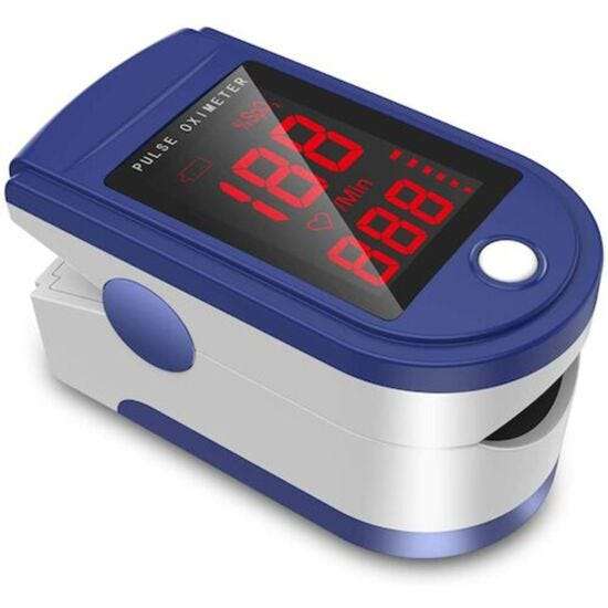 Pulse Oximeter - Blue & White - £10.00 Free Click & Collect / £4.95 delivery - UK Mainland @ Robert Dyas