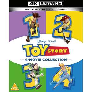 TOY STORY 1-4 - 4K Ultra HD Collection £34.99 @ Amazon