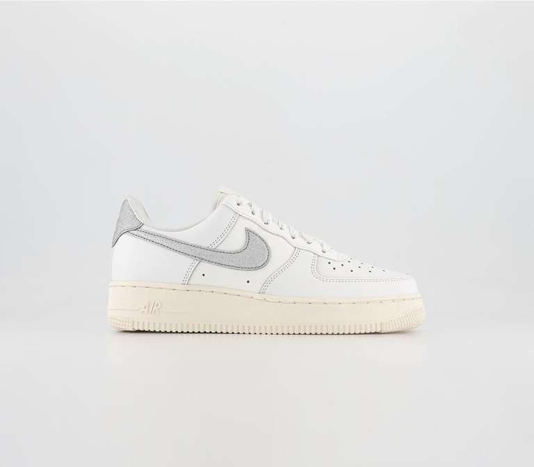 Air Force 1 07 Trainers Su Force 1 07 Trainers Summit White Metallic Silver Sail White £70 at Office
