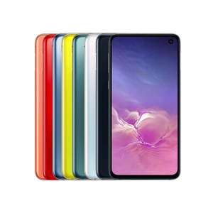 Samsung Galaxy S10e 5.8" Dynamic AMOLED HDR10+ IP68 certified 6GB RAM/128GB unlocked good condition. £173.59 (with code) @ eBay musicmagpie
