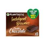Plantastic Millionaire Flapjack/Double chocolate brownies try for £1 via Shopmium app