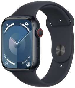 Apple watch series 9 45mm GPS + Cellular midnight sport band M/L + Free collection