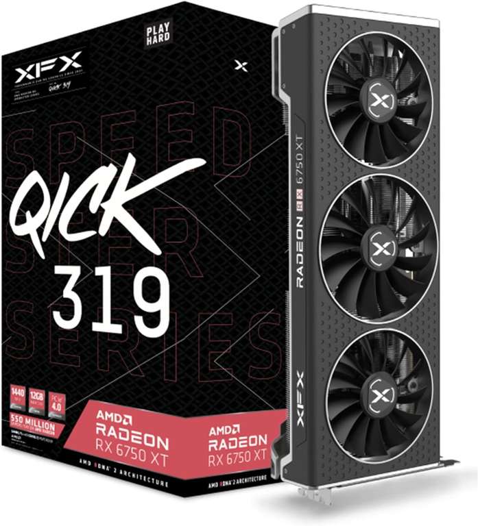 AMD RX 7900 XTX 24GB /RX 7900 XT 20GB £627.42 /RX 7800 XT 16GB £448.03 /RX 6800 16GB £344.19 /RX 6750 XT 12GB £287.54 W/Code Sold By Ebuyer