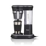 Swan Stainless Steel Bean to Cup Coffee to Go Machine, w/ Stainless-Steel Travel Cup, Touch Control, Auto Shut-Off