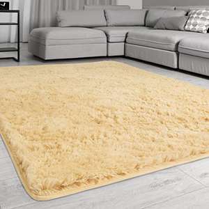 Soft Fluffy Throw Rug Indoor Carpet 200cm x 290cm, 6.6ft x 9.5ft - Sold by DigitalDealsLLC / FBA