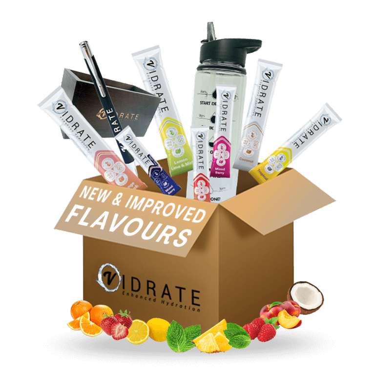 Free ViDrate Taster Pack - £1.99 Postage - 8 Different Flavours @ Vidrate
