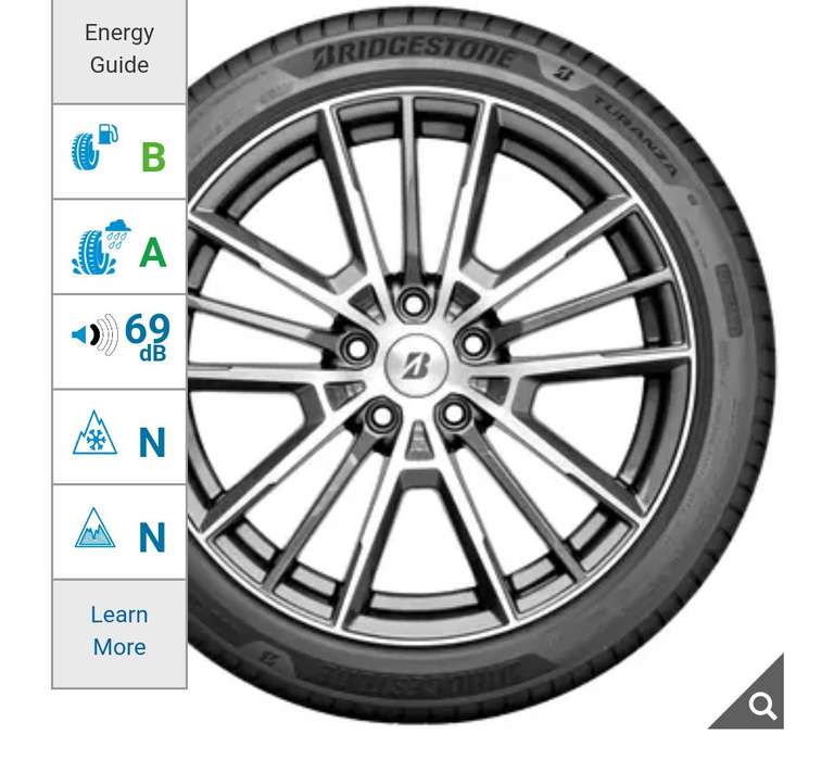 2x Bridgestone 225/55 R18 V (98)TURANZA Tyres - (Buy 4 Get £50 Off)