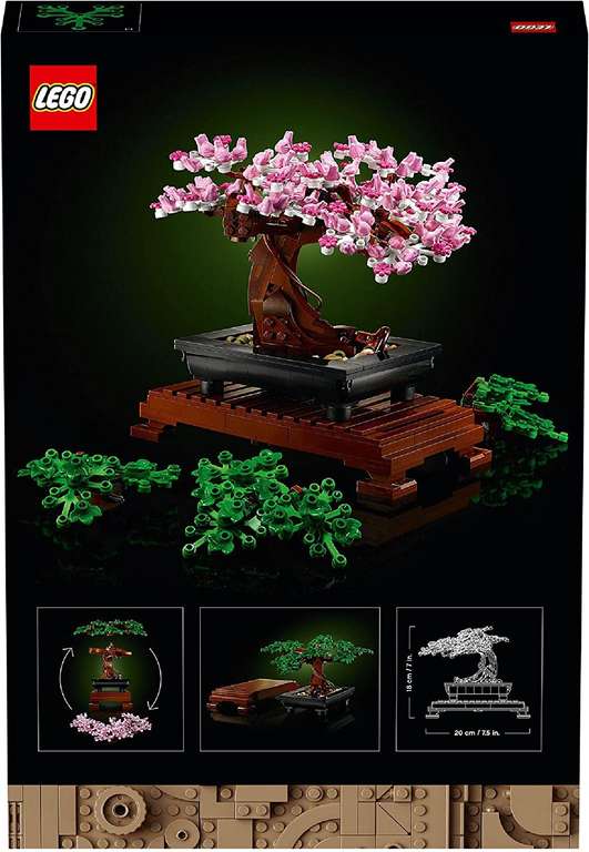 LEGO Creator Expert Bonsai Tree £34.99 Free Click & Collect @ Very