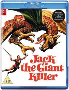 Jack The Giant Killer [Blu-ray] (Original 1962 Cut and Re-envisioned Musical Version) £5.94 with code @ smileyjanesstore / eBay
