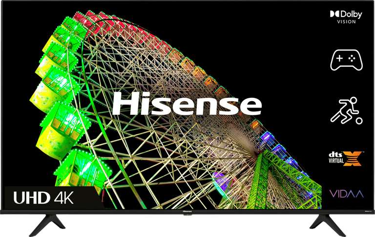 Hisense 65A6BGTUK LED 65" Smart 4K Ultra HD TV - £445 @ CPC Farnell