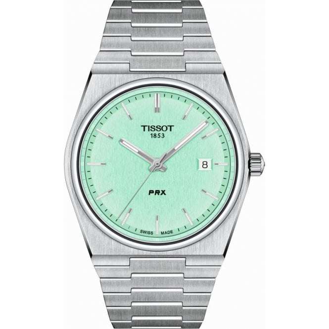 Tissot PRX quartz Light Blue and Silver Stainless Steel Men's Watch (New Model) £250.75 / £213.14 with code (New Users) @ Tic Watches