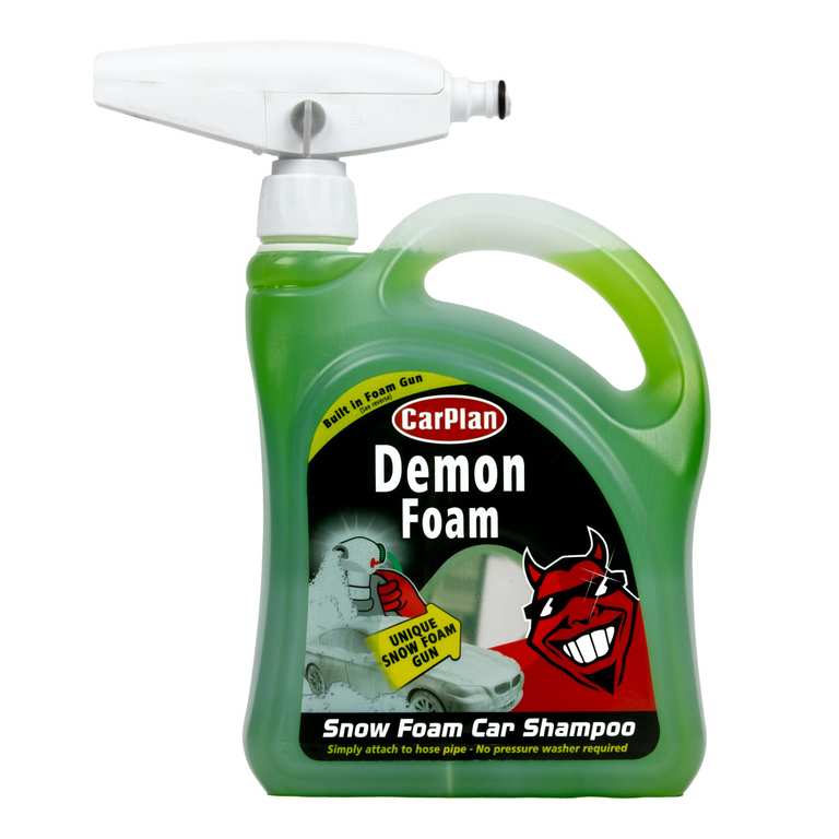 CarPlan Demon Snow Foam Car Shampoo with Gun, 2 L (W/voucher) - Discount at Checkout