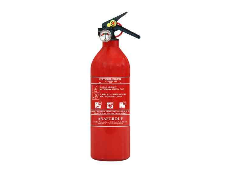 ANAF 1kg A/B/C Powder Fire Extinguisher