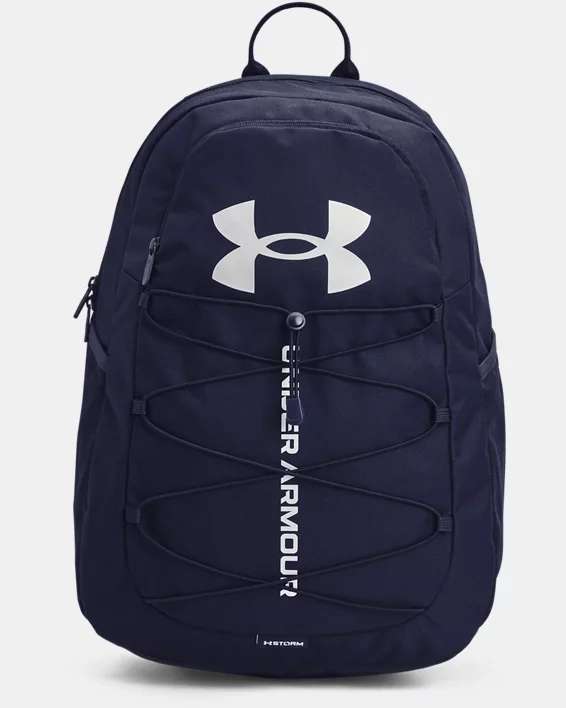 UA Hustle 26L Sport Backpack (Navy) - W/Code + Free Local Collection Pick Up Point