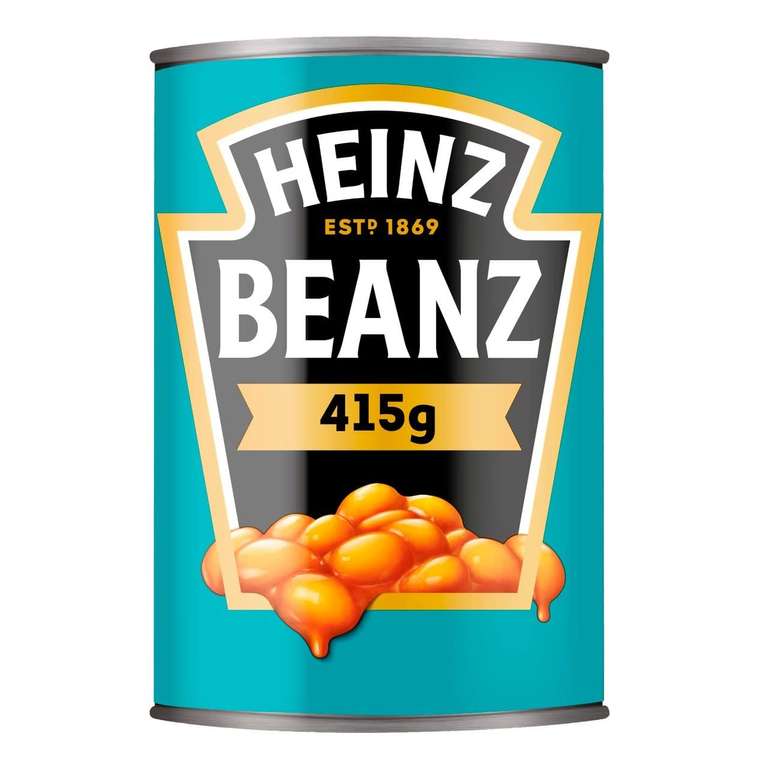 Heinz Baked Beanz, 415 g (Pack of 6) 2 packs for £5.89 with max s&s