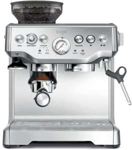 Sage The Barista Express BES875UK Bean to Cup Coffee Machine Silver Kitchen - Used - Sold by idoodirect