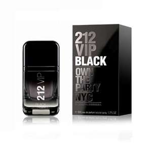 Carolina Herrera 212 VIP Men Black Eau De Parfum 50ml + Free Click & Collect