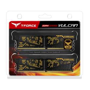 Team T-Force Vulcan TUF Gaming Alliance 16GB (2 x 8GB) DDR4 3600MHz DIMM System Gaming Memory - £61.71 @ Tech Next Day
