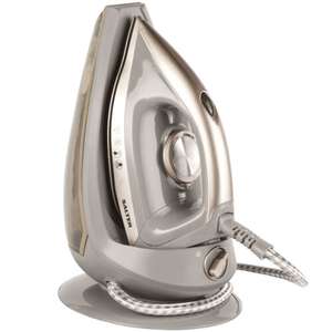 Salter Upright Steam Generator Iron Compact with Ceramic Soleplate Temp Control 1.5L (UK Mainland) - sold by Salter