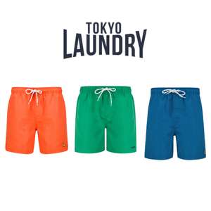 Men's Swim Shorts - £6.99 each with code + Free Delivery over £30 (otherwise £1.99) - @ Tokyo Laundry