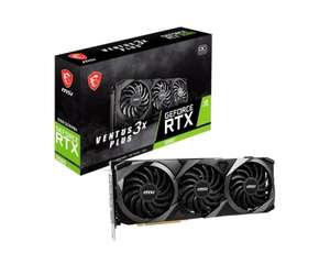 MSI GeForce RTX 3080 VENTUS 3X PLUS 12GB OC LHR Graphics Card £789.99 + £3.49 delivery at Ebuyer