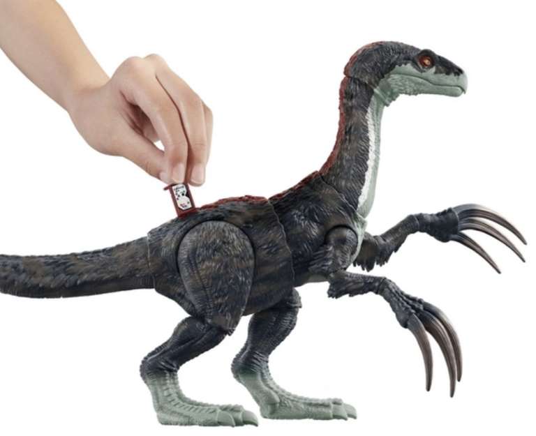 Jurassic World Dominion: Slashin’ Slasher Attack Therizinosaurus Toy - £11.99 + Free click and collect at Smyths Toys