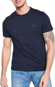 Farah men's Danny T-shirt Navy Blue size M and L for £11.25 @ Amazon
