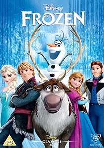 Disney Frozen DVD £2.45/Beauty & the Beast £2.75/Sleeping Beauty £2.70/Tangled £3.05/Snow White £3.40 /Moana £4.95 @ Amazon