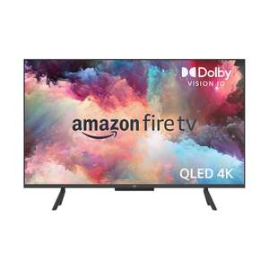 Amazon Fire TV 43-inch Omni QLED series 4K UHD smart TV, Dolby Vision IQ, hands free with Alexa