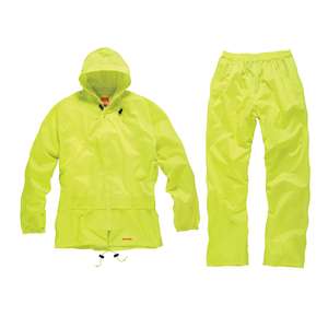 Scruffs 2 Piece Yellow Waterproof Suit £10 + Free Click & Collect (Limited Locations) @ Wickes